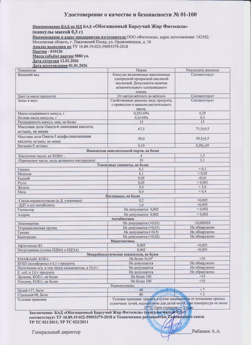Паспорт №010126